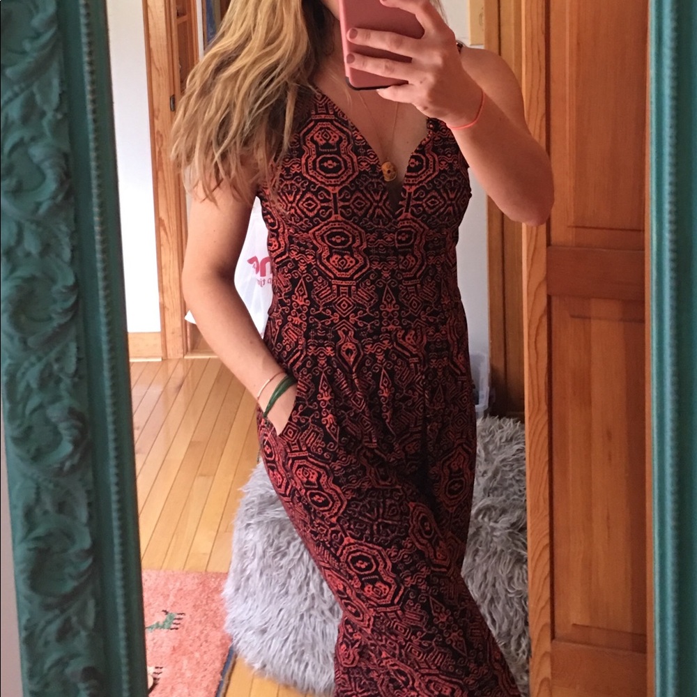 Tribal print jumpsuit